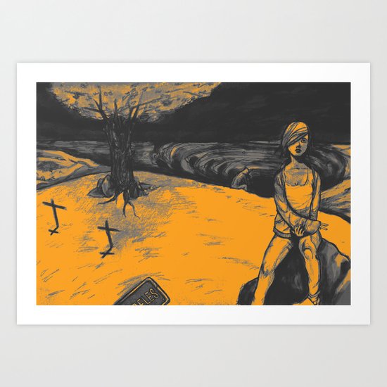 Locals Only - Sherman Oaks, CA Art Print