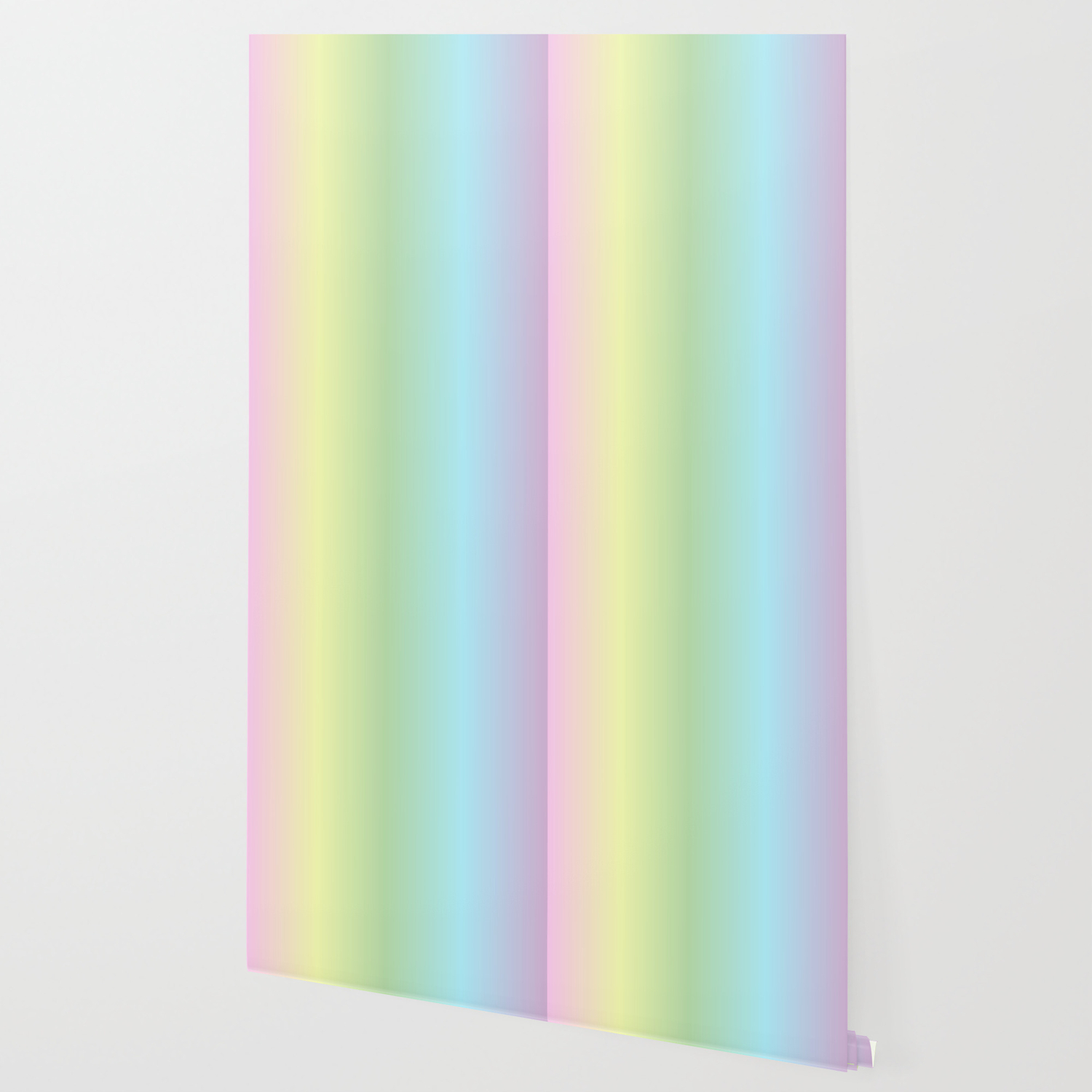 Pretty Pastel Rainbow Color Gradient Wallpaper By