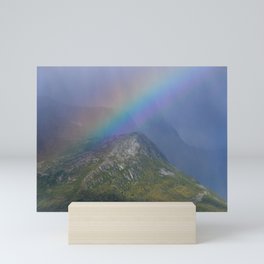 The end of the rainbow Mini Art Print