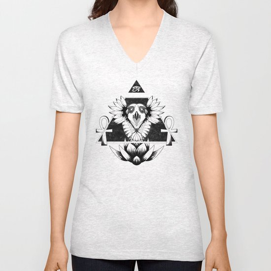 Eye of Infinity Unisex V-Neck