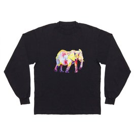 Elephant - Multicolor Long Sleeve T-shirt