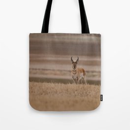 Lone Pronghorn Tote Bag