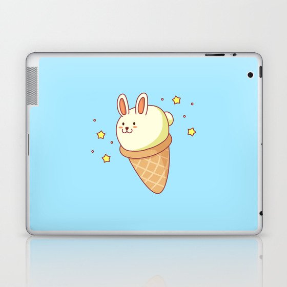 Bunny-lla Ice Cream Laptop & iPad Skin
