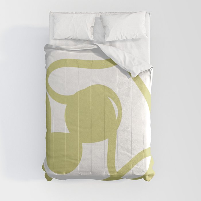 Abstract line and shape 15 Comforter