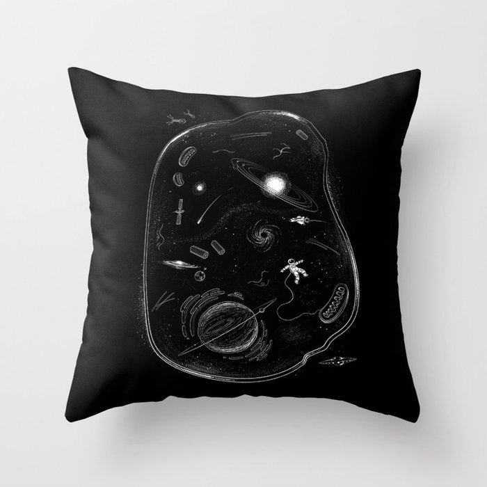 We Are Made Of Starts Throw Pillow