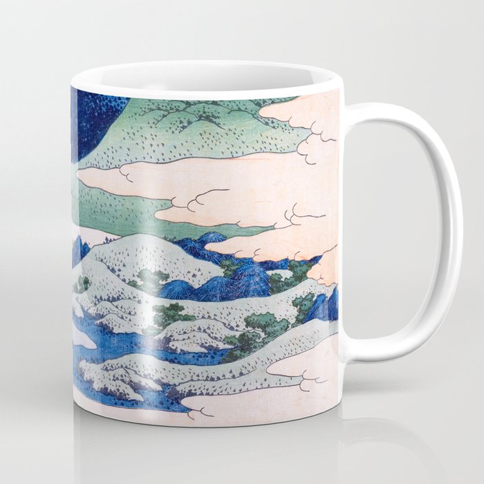 Umezawa Manor in Sagami Province, 1830-1831 by Katsushika Hokusai Coffee Mug