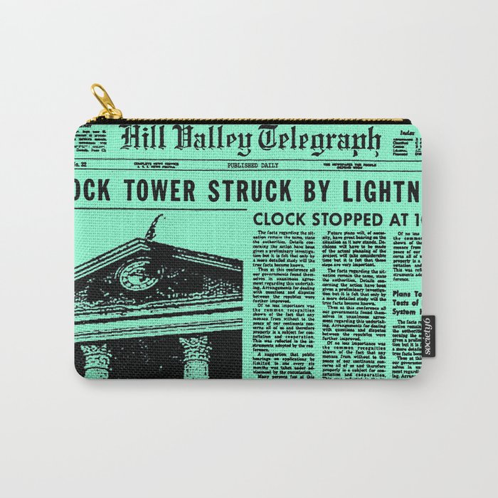 Back To The Future Carry-All Pouch