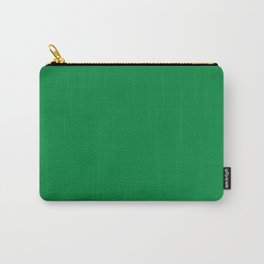 NOW IRISH JIG Green solid color Carry-All Pouch