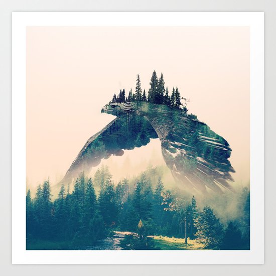 Golden Eagle Art Print