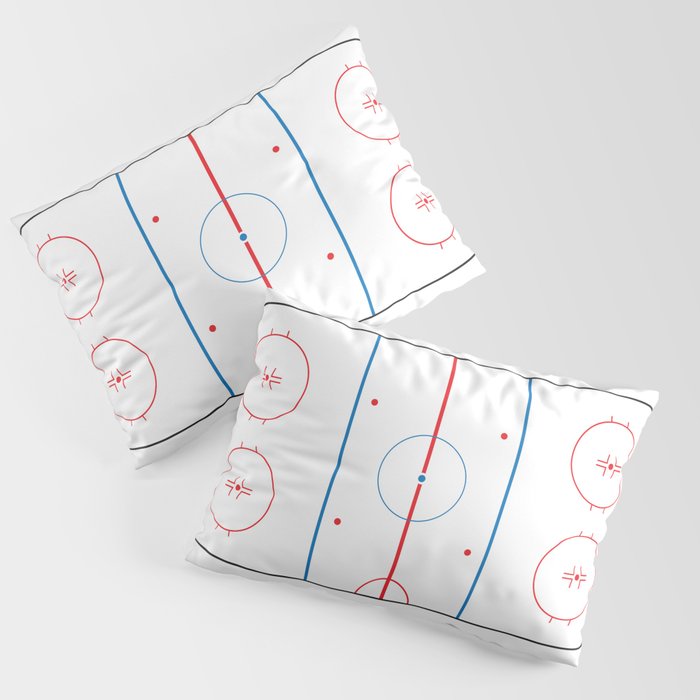 Hockey Rink Pillow Sham