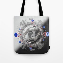 From darkness to the light and back again Tote Bag