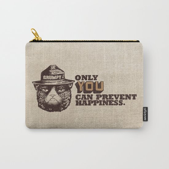 Grumpy PSA Carry-All Pouch