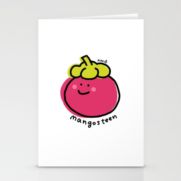 Mangosteen Stationery Cards