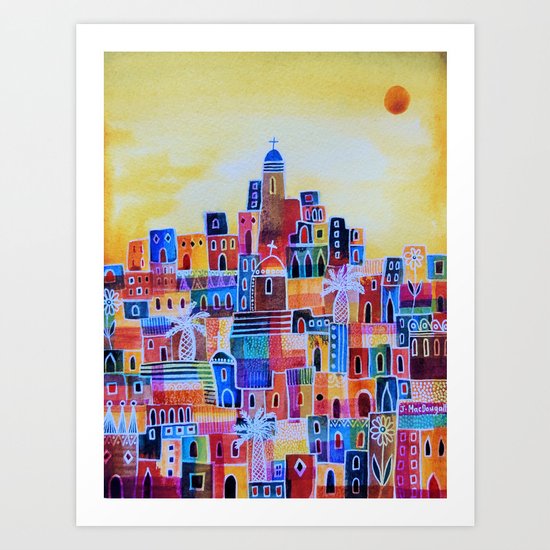 Eastern Summer Art Print