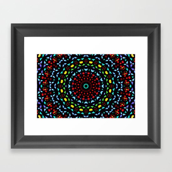 Mandala 20 Framed Art Print