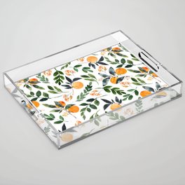 Orange Grove Acrylic Tray