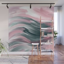 The sunset wave 3. Wall Mural