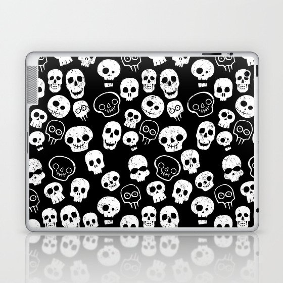 A Lot Of Skulls Laptop & iPad Skin