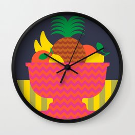 Fruits Wall Clock