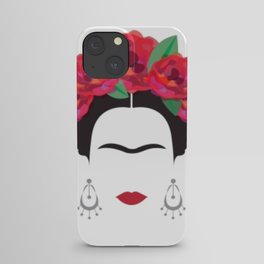 Frida eyebrowns iPhone Case