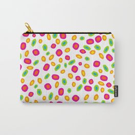 Colorful Circles Abstract Print Carry-All Pouch