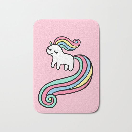 Cute Unicorn Bath Mat
