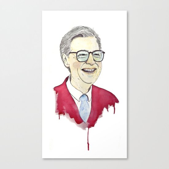 MR. Rogers Canvas Print