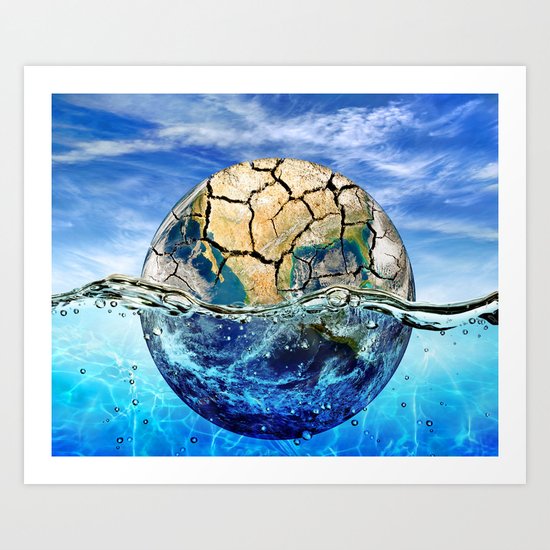 Global Warm Art Print