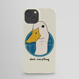 duck everything iPhone Case