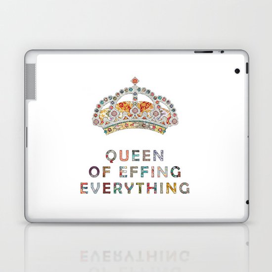 her daily motivation Laptop & iPad Skin