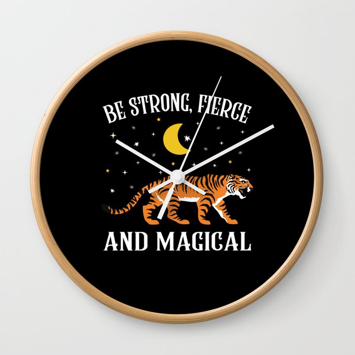 Mystical Tiger, Chinese New Year Of Tiger 2022, Born Year Of The Tiger Wall Clock