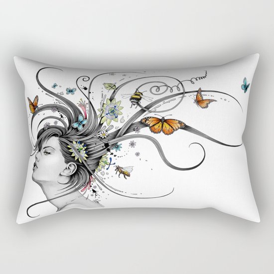 Hair Today Alternate Rectangular Pillow
