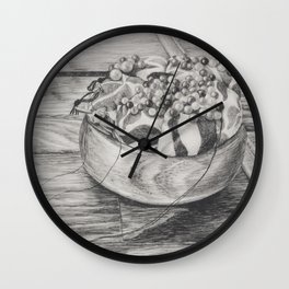 Pin Cushion Wall Clock