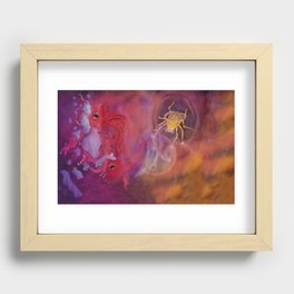 Lovecraftian Space Recessed Framed Print