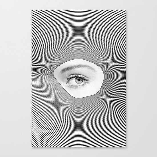 Is there anybody out there Canvas Print