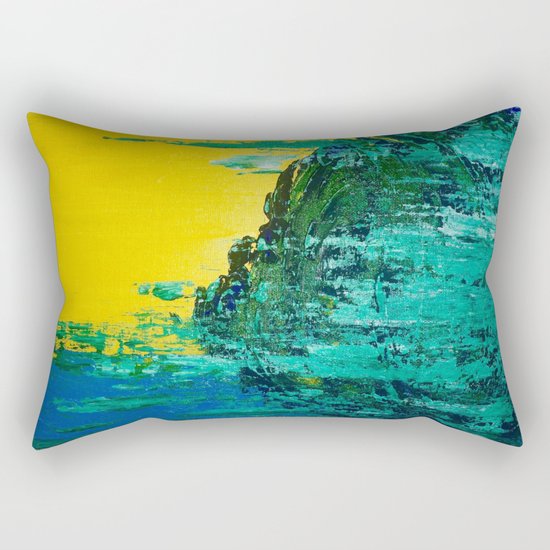 In The Mist Rectangular Pillow