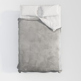 Soft Gray Clouds Texture Comforter