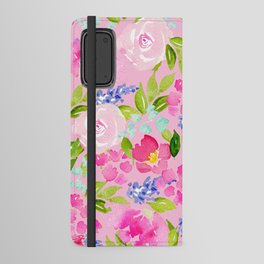 English Cottage Garden Android Wallet Case