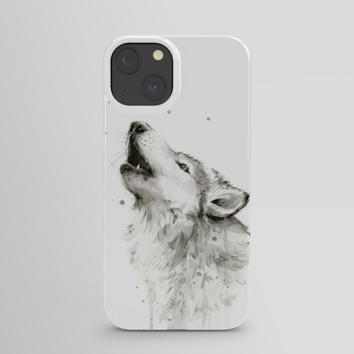 Wolf Howling iPhone Case