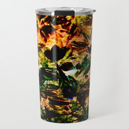 bright brocade floral fairy bed Travel Mug