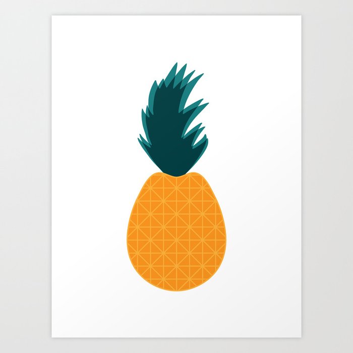 Pineapple No.1 Art Print