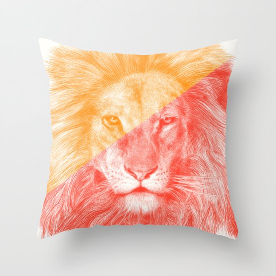 Wild 3 - by Eric Fan and Garima Dhawan Throw Pillow