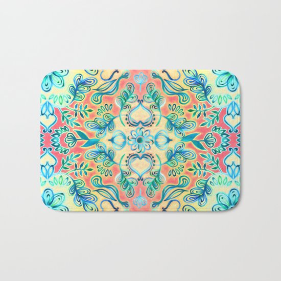 Summer Island Dreams Bath Mat