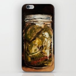 Jar of Dill Pickles  iPhone Skin