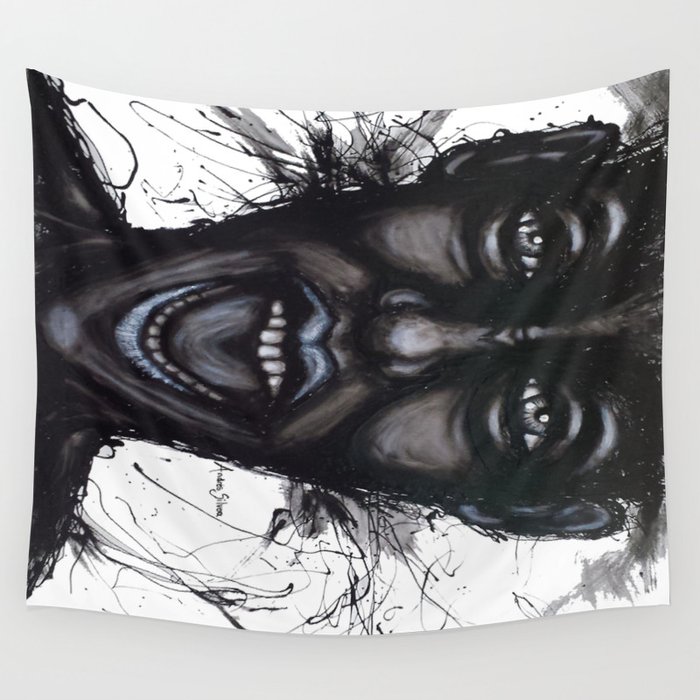 Screaming On The Inside Wall Tapestry By Andressilvera Society6