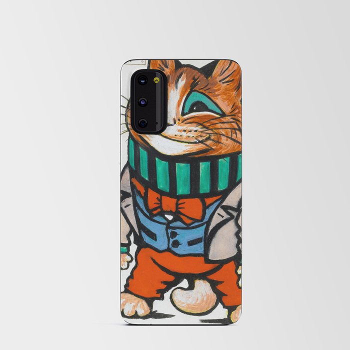  The Contented Mascot by Louis Wain Android Card Case