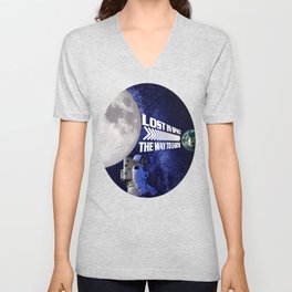 lost in space V Neck T Shirt