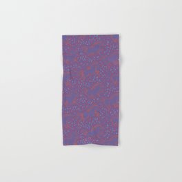 Wild Horses by Friztin - Ultra Violet Hand & Bath Towel