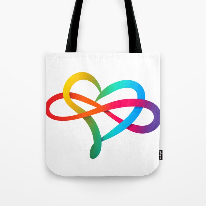 Infinite heart Tote Bag