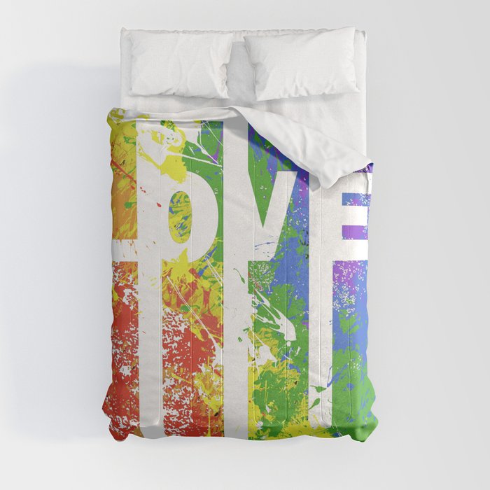 LOVE/COLOR Comforter